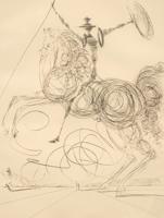 Salvador Dali DON QUIXOTE Etching - Sold for $1,408 on 11-15-2025 (Lot 257).jpg